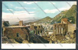 Messina Taormina TeatroGreco Cartolina ZB9959 - Messina