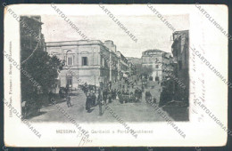 Messina Città Porta Reabbasso Cartolina ZB9663 - Messina