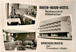 73886026 Sprendlingen  Dreieich Rhein Main Hotel Restaurant Ratskeller  - Dreieich