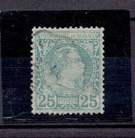 MONACO - N°6 OB - LEGER AMINCI - Used Stamps