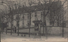 LYON Infirmerie Protestante Au Verso Cachet De L'Hopital Auxiliaire N° 45 - Lyon 1