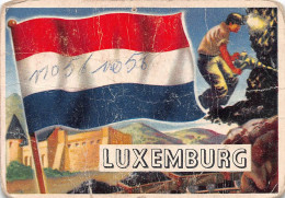 Flags Of The World Chromo - Luxembourg - 6.5 X 9.5 Cm - Autres & Non Classés