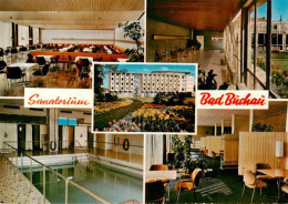 73885956 Bad Buchau Federsee Sanatorium Speisesaal Park Hallenbad Gastraum Bad B - Bad Buchau