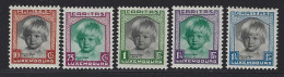 Luxembourg Yv 234/38,Caritas 1931. 5 Valeurs Tous ** /mnh - Ongebruikt