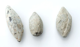 3 BALLES DE FRONDE EN PLOMB EPOQUE ROMAINE - Archaeology