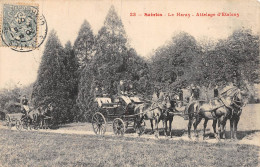 24-5022 : SAINTES. LE HARAS. ATTELAGE D'ETALONS - Saintes