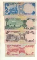 QATAR - 4 Billets Différents De 50, 10, 5 Et 1 Riyal - Peu Courants - A VOIR - Qatar Monetary Agency - Qatar