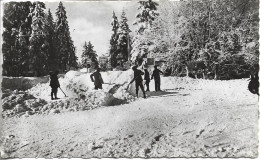 01. COL DE LA FAUCILLE. DENEIGEMENT. 1951. - Non Classés