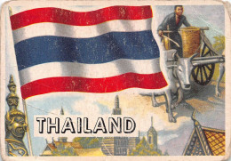 Flags Of The World Chromo - Thailand - 6.5 X 9.5 Cm - Autres & Non Classés