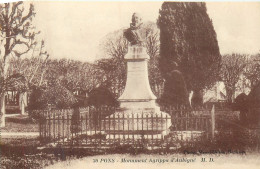 25.04.2024 - A - 30. PONS - Monument Agrippa D'Aubigné - Pons