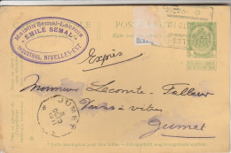 Nivelles ,  Entier Postal , Maison Emile Semal , Le 3-10-1911 - Nivelles