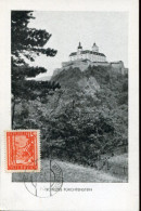 X0208 Austria, Maximum 1948 The Castle Of Forchtenstein.  Architecture Le Chateau Forchtenstein - Maximum Cards