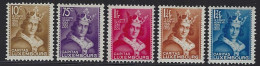 Luxembourg Yv 244/48,Caritas 1933. 5 Valeurs Tous ** /mnh - Nuevos