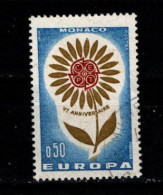 - MONACO - 1964 - YT N° 653 - Oblitéré - EUROPA - Usados