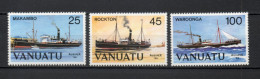 VANUATU  N° 699 à 701    NEUFS SANS CHARNIERE  COTE  8.50€    BATEAUX - Vanuatu (1980-...)