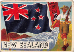 Flags Of The World Chromo - New Zealand - 6.5 X 9.5 Cm - Autres & Non Classés