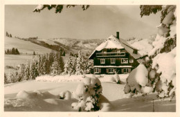 73885666 Falkau Altglashuetten Haus Sonnwaerts Winterpanorama  - Feldberg