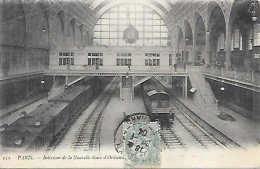 CPA Paris Intérieur De La Nouvelle Gare D'Orléans - Orsay - Distrito: 07
