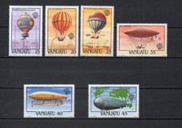 VANUATU  N° 676 à 681    NEUFS SANS CHARNIERE  COTE  8.25€    MONTGOLFIERE BALLON DIRIGEABLE - Vanuatu (1980-...)