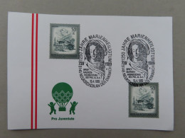 Österreich Pro Juventute - Mit Sonderstempel 15. 4. 1989 Neukirchen An Der Enknach, 250 Jahre Marienheiligtum (Nr.1004) - Otros & Sin Clasificación