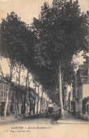 24-5041 : SAINTES. AVENUE GAMBETTA  AVEC LE CHEMIN DE FER DEPARTEMENTAL. TACOT - Saintes