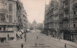 Anvers - La Rue Leys Vers La Gare Centrale - Antwerpen