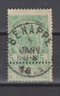 COB 56 Oblitération Centrale GENAPPE - 1893-1907 Coat Of Arms