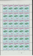 Belgium 1972 Europa-Cept Full Sheets Plate 4 And 2 MNH ** - 1972