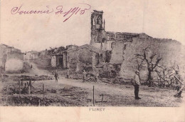 FLIREY EN RUINES - Oorlog 1914-18