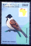 Common Reed Bunting, Birds, Central Africa 1999 MNH - Pájaros Cantores (Passeri)