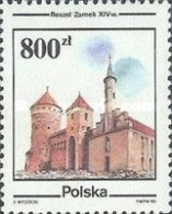 POLONIA - AÑO 1990 - Monumentos - Castillo De Reszel. S. XIV - Usados - Gebraucht