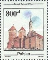 POLONIA - AÑO 1990 - Monumentos - Castillo De Reszel. S. XIV - Usados - Used Stamps