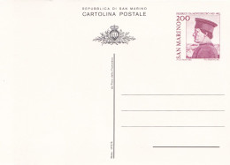 Federico Da Montefeltro - 1982 - Enteros Postales