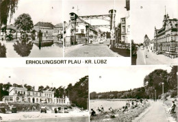 73885403 Plau Mecklenburg Partie An Der Schleuse Grosse Burgstrasse Marktplatz F - Plau