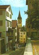 1 AK Schweiz * Zürich - Die Pfalzgasse Und Die Kirche St. Peter * - Zürich