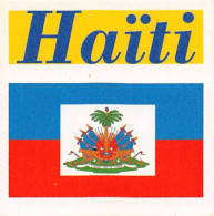 Flag Chromo - Haiti - 5 X 5 Cm - Otros & Sin Clasificación