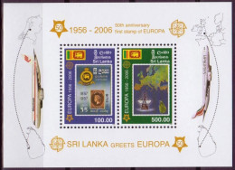 Sri Lanka 2006 - Europa 50 Years Stamps S/S MNH - Mongolei