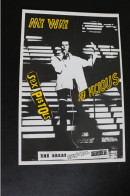 S-C 108 / Chanteurs & Musiciens  - Sex Pistols - Sid Vicious ( Metro Music ) - Cantanti E Musicisti