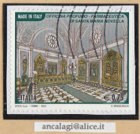 USATI ITALIA 2011 - Ref.1211A "OFFICINA PROFUMO, FARMACEUTICA, S.MARIA NOVELLA" 1 Val. - - 2011-20: Used