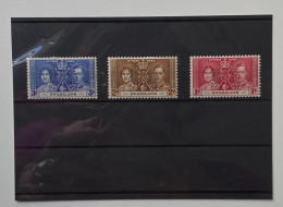 !!! SWAZILAND, COURONNEMENT DE GEORGE IV 1937, SÉRIE PERFORÉE SPECIMEN, NEUFS ﹡ - Swaziland (...-1967)