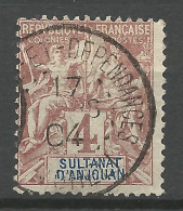 ANJOUAN  N° 3 OBL / Used - Oblitérés