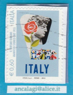USATI ITALIA 2012 - Ref.1212B "TURISTICA: MANIFESTO STORICO ENIT" 1 Val. - - 2011-20: Oblitérés