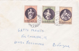 From San Marino To Italy - 1970 - Cartas & Documentos