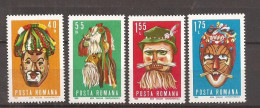 Romania - 1969 Masti Folclorice, Serie, Nestampilat - Unused Stamps