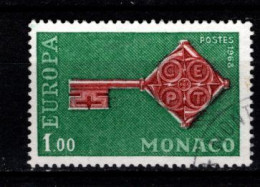 - MONACO - 1968 - YT N° 751 - Oblitéré - EUROPA - Gebraucht