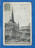 CPA - 75 - Paris - La Sainte Chapelle - Animée - Circulée - Andere Monumenten, Gebouwen