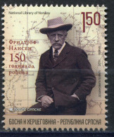 BOSNIA SERBIA(138) - Fridtjof Nansen - Norwegian Explorer - MNH Set - 2011 - Bosnia And Herzegovina