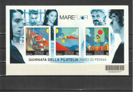 Francobolli - Italia 2023 - Giornata Della Filatelia "Amici Di Penna"  - - Blocks & Kleinbögen