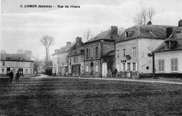 LIOMER  (Somme)  -  Rue De Villers - Other & Unclassified