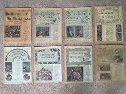 Le Decollete& LeRetrovsse 8x Complet - Magazines - Before 1900